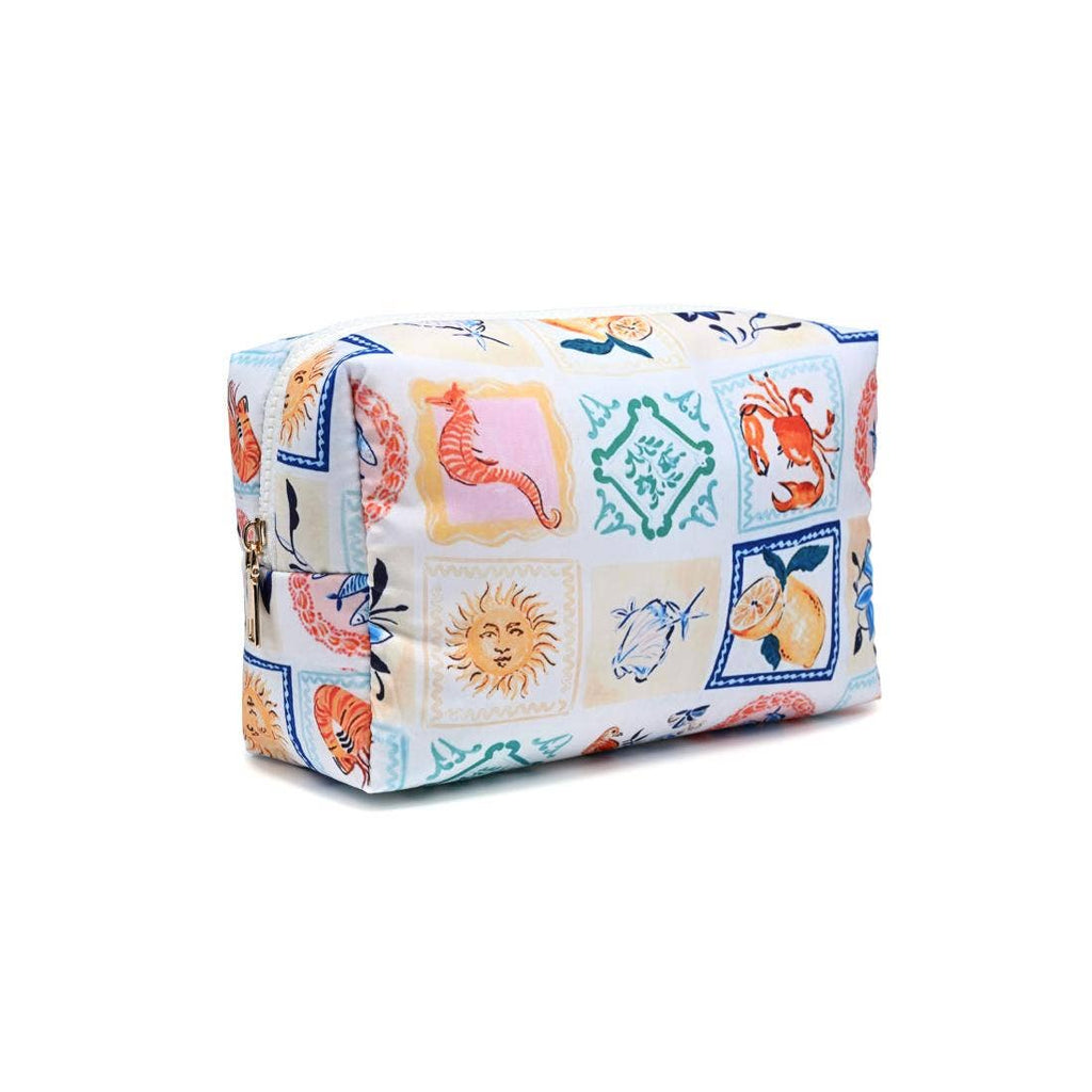 Amalfi Escape Cosmetic & Travel Organizer Pouch