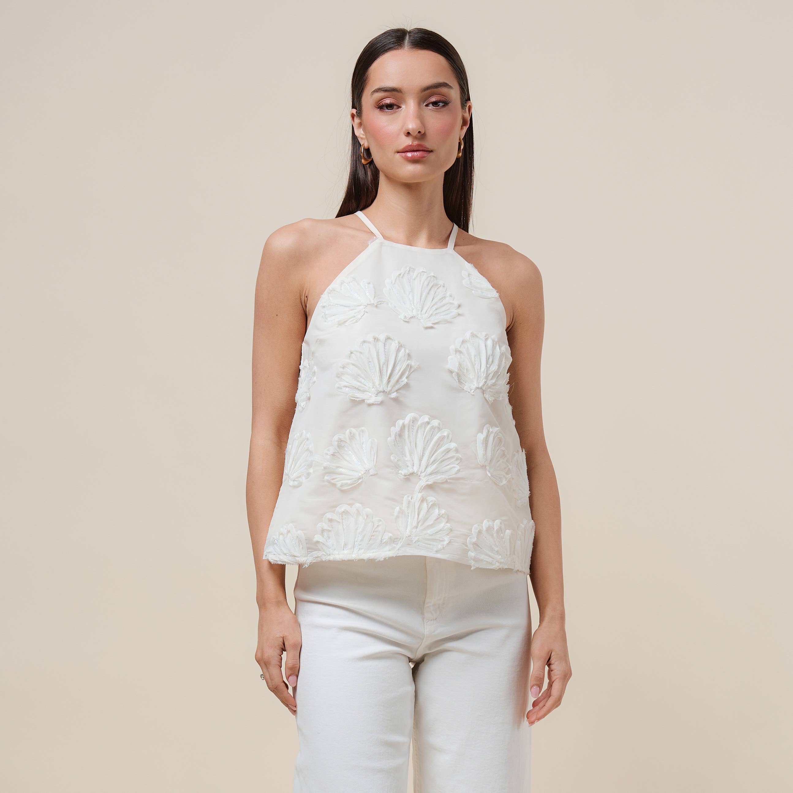 AT3031 Textured blouse