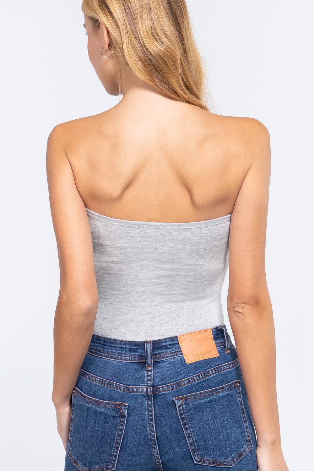 Tube Cotton Spandex Jersey Bodysuit