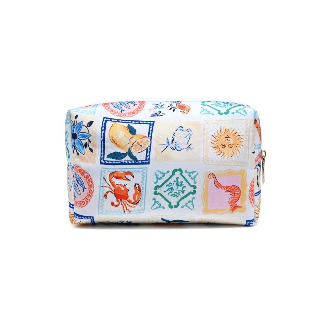 Amalfi Escape Cosmetic & Travel Organizer Pouch