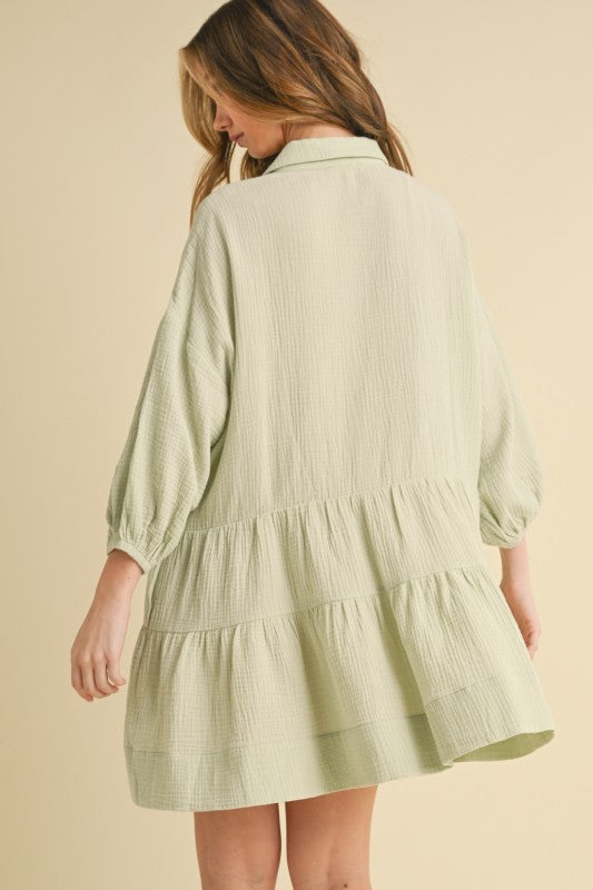 Cotton guaze dress