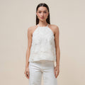 AT3031 Textured blouse