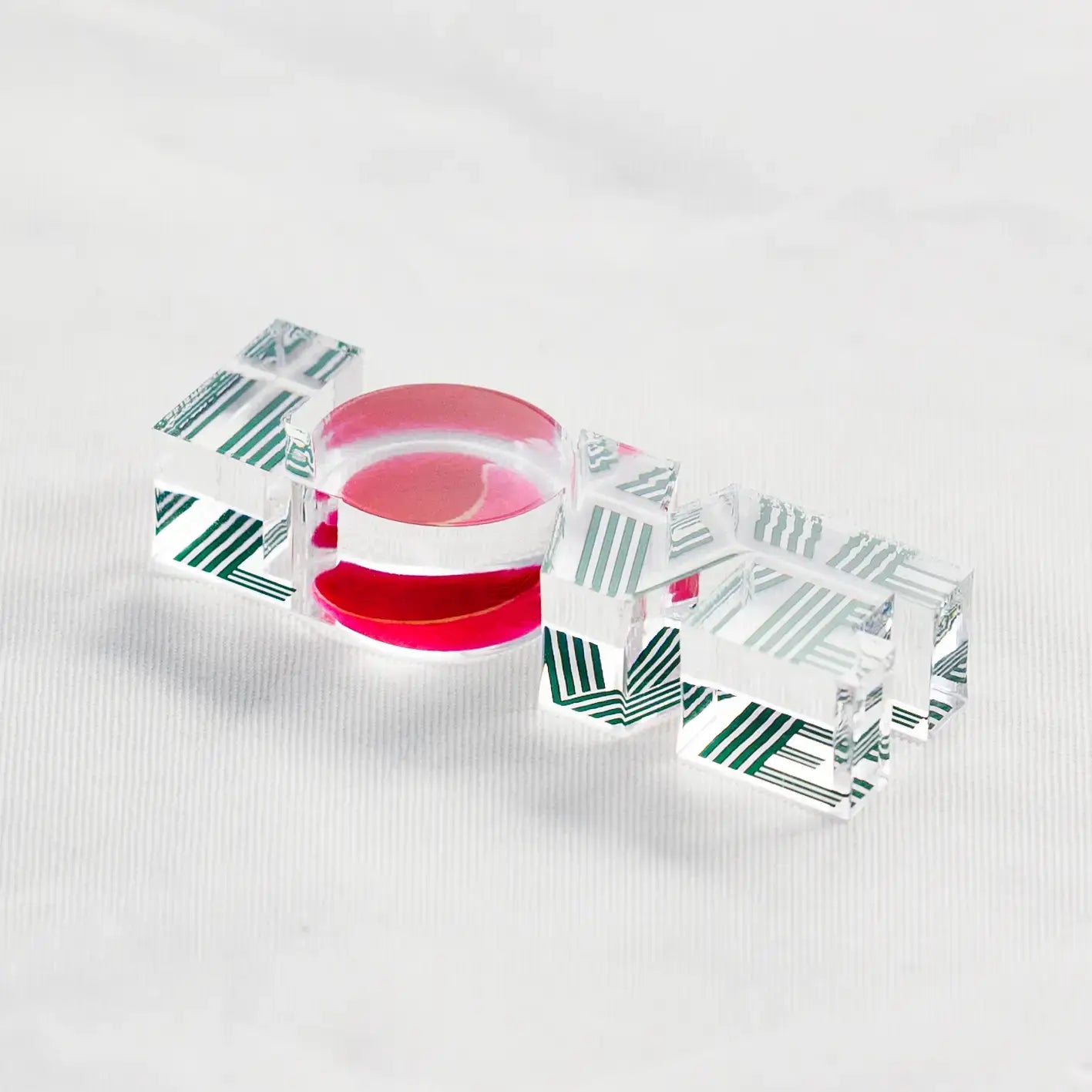 Acrylic Napkin Weight, Tennis Love