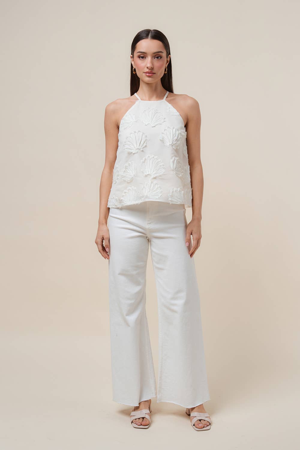 AT3031 Textured blouse