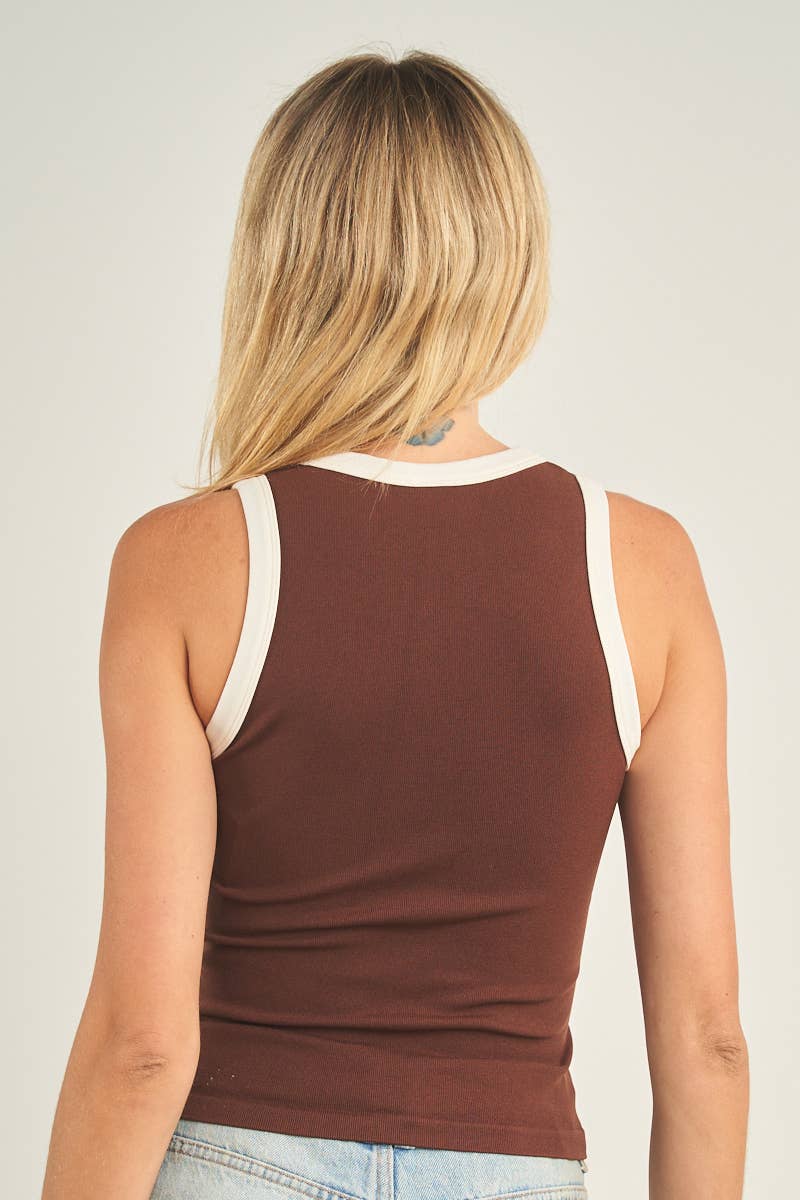 56124-CONTRAST BINDING TANK TOP