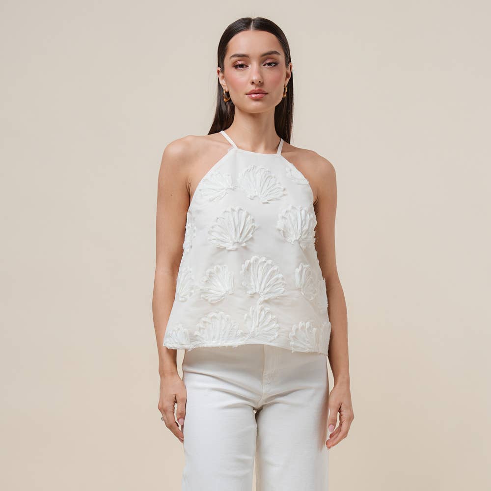 AT3031 Textured blouse